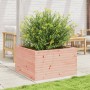 Jardinera madera maciza de abeto Douglas 80x80x45,5 cm