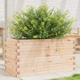 Jardinera de madera maciza de pino 90x40x45,5 cm en Maceteros y jardineras | Comprar online en Foro24