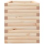 Jardinera de madera maciza de pino 90x40x45,5 cm en Maceteros y jardineras | Comprar online en Foro24