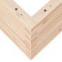 Jardinera de madera maciza de pino 90x40x45,5 cm en Maceteros y jardineras | Comprar online en Foro24