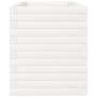 Jardinera madera maciza de pino blanco 90x40x45,5 cm