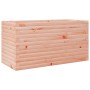 Jardinera madera maciza de abeto Douglas 90x40x45,5 cm