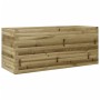 Jardinera de madera de pino impregnada 110x40x45,5 cm