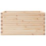 Jardinera de madera maciza de pino 90x60x45,5 cm