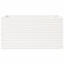 Jardinera de madera maciza de pino blanco 90x60x45,5 cm