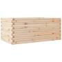 Jardinera de madera maciza de pino 110x60x45,5 cm