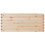 Jardinera de madera maciza de pino 110x60x45,5 cm