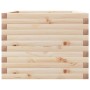 Jardinera de madera maciza de pino 110x60x45,5 cm