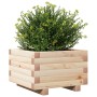 Jardinera de madera maciza de pino 40x40x26,5 cm en Maceteros y jardineras | Comprar online en Foro24