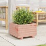 Jardinera de madera maciza Douglas 40x40x26,5 cm