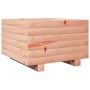 Jardinera de madera maciza Douglas 40x40x26,5 cm