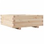 Jardinera de madera maciza de pino 70x70x26,5 cm