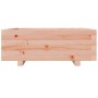 Jardinera de madera maciza Douglas 70x70x26,5 cm