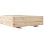 Jardinera de madera maciza de pino 80x80x26,5 cm en Maceteros y jardineras | Comprar online en Foro24