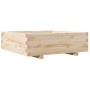 Jardinera de madera maciza de pino 80x80x26,5 cm en Maceteros y jardineras | Comprar online en Foro24