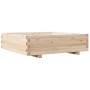 Jardinera de madera maciza de pino 90x90x26,5 cm