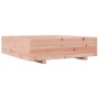 Jardinera madera maciza de abeto Douglas 90x90x26,5 cm