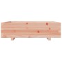 Jardinera madera maciza de abeto Douglas 90x90x26,5 cm