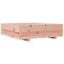 Jardinera madera maciza de abeto Douglas 90x90x26,5 cm