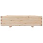 Jardinera madera maciza de pino 100x100x26,5 cm