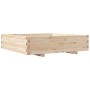 Jardinera madera maciza de pino 100x100x26,5 cm