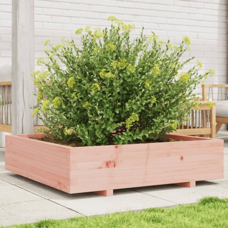 Jardinera madera maciza de abeto Douglas 100x100x26,5 cm