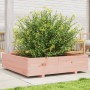 Jardinera madera maciza de abeto Douglas 100x100x26,5 cm