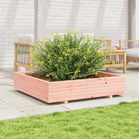 Jardinera de madera maciza Douglas 110x110x26,5 cm