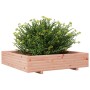Jardinera de madera maciza Douglas 110x110x26,5 cm