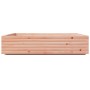 Jardinera de madera maciza Douglas 110x110x26,5 cm