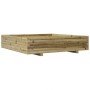 Jardinera madera de pino impregnada 110x110x26,5 cm en Maceteros y jardineras | Comprar online en Foro24