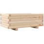 Jardinera de madera maciza de pino 70x40x26,5 cm en Maceteros y jardineras | Comprar online en Foro24