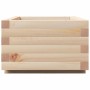 Jardinera de madera maciza de pino 70x40x26,5 cm en Maceteros y jardineras | Comprar online en Foro24