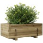 Jardinera de madera de pino impregnada 70x40x26,5 cm