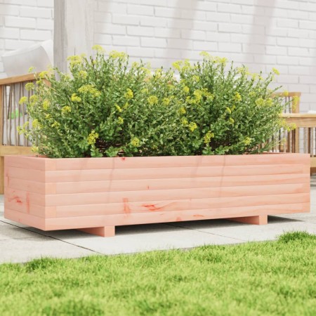 Jardinera de madera maciza Douglas 110x40x26,5 cm