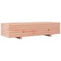 Jardinera de madera maciza Douglas 110x40x26,5 cm