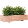 Jardinera de madera maciza Douglas 110x40x26,5 cm
