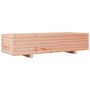 Jardinera de madera maciza Douglas 110x40x26,5 cm