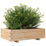 Jardinera de madera maciza de pino 90x60x26,5 cm