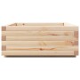 Jardinera de madera maciza de pino 90x60x26,5 cm