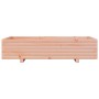 Jardinera de madera maciza Douglas 110x60x26,5 cm