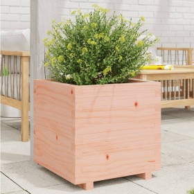 Jardinera madera maciza de abeto Douglas 50x50x49,5 cm