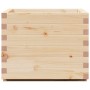 Jardinera madera maciza de pino 60x60x49,5 cm
