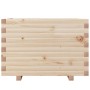 Jardinera madera maciza de pino 70x40x49,5 cm