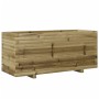 Jardinera madera de pino impregnada 110x40x49,5 cm