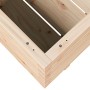 Jardinera madera maciza de pino 90x60x49,5 cm