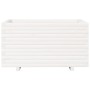 Jardinera madera maciza de pino blanco 90x60x49,5 cm