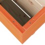 Jardinera madera maciza de pino marrón cera 90x60x49,5 cm en Maceteros y jardineras | Comprar online en Foro24