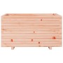 Jardinera madera maciza de abeto Douglas 90x60x49,5 cm