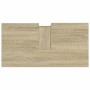 Armario de baño madera contrachapada roble Sonoma 65x33x60 cm
